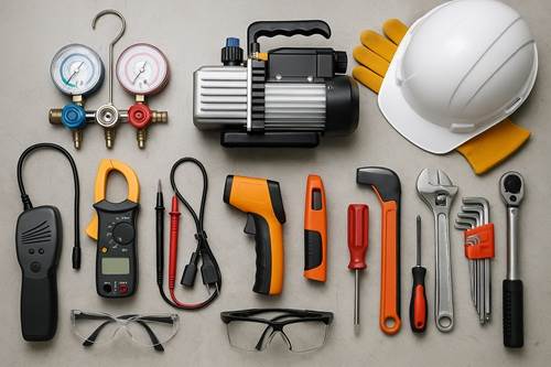 ابزارهای مورد نیاز تعمیرکار چیلر