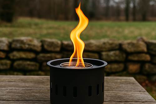 بخاری بدون برق و بدون گاز