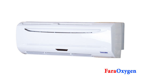 اسپلیت دیواری گرمسیری (کولر گازی) ظرفیت 24000 بی تی یو شرکت تهویه