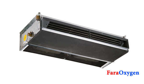 فن کویل سقفی توکار چپ HR-800 برند تهویه