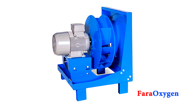 Backward exhaust fan size 355