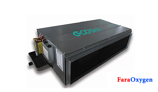فن کویل سقفی توکار اسلیم 600 cfm