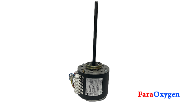 الکتروموتور فن کویل 60 وات تک شفت الکترومگا + الکتروموتور فن کویل 60 وات تک شفت الکترومگا